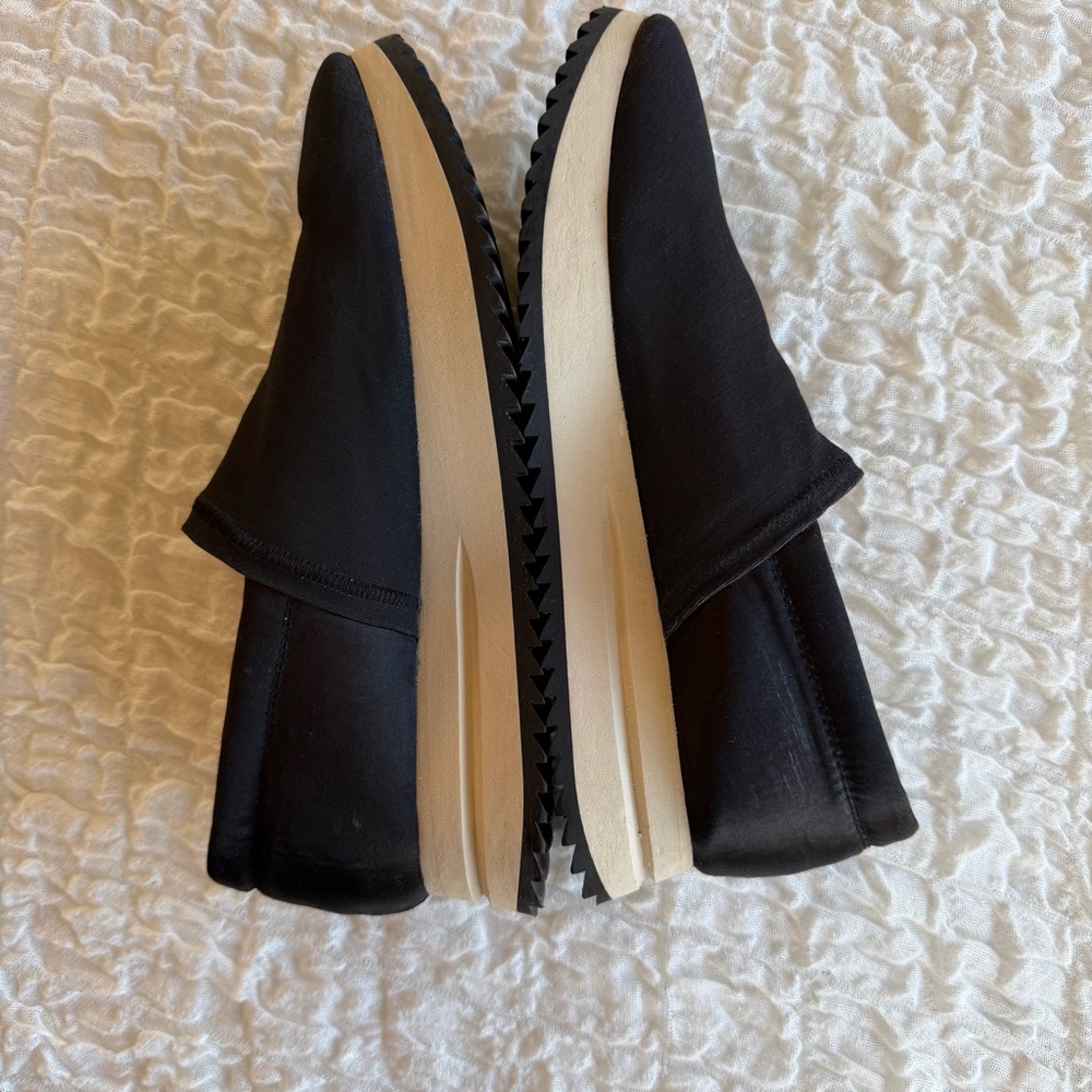 Pedro Garcia Otylia Satin Platform Sneakers EU39.5 - Picture 4 of 14